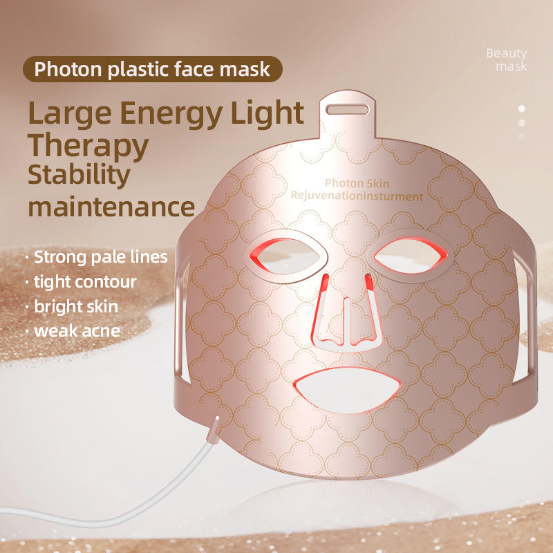 8 Colours LED Silicone Face Mask for Skin Care & Red Light Therapy Beauty