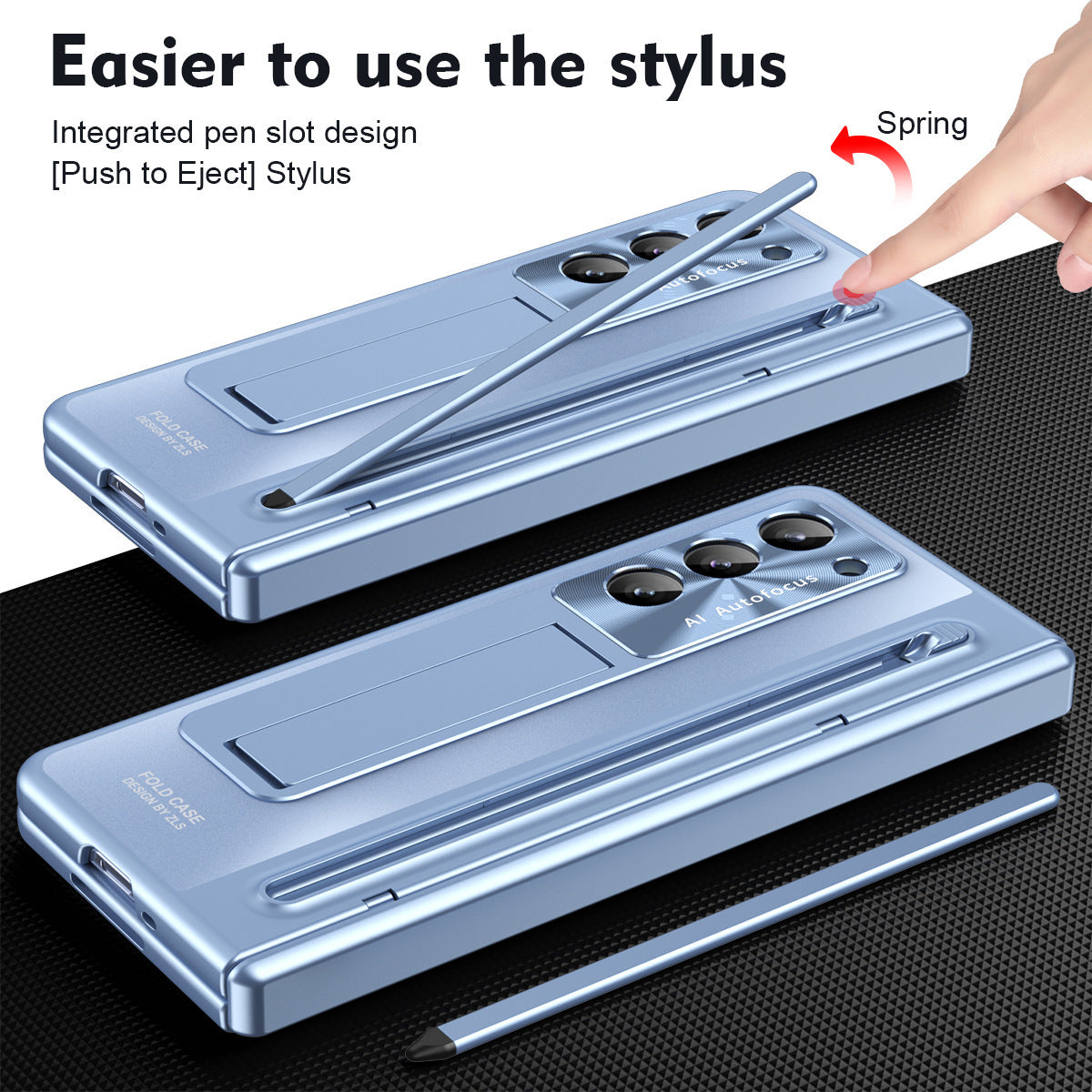 Full Cover Case - Anti-Fingerprint, Drop-Proof Design For Samsung Galaxy Z Fold 6 & 5