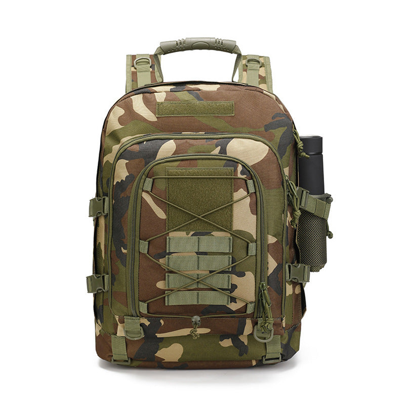 65L Tactical Military Backpack Expandable MOLLE Hiking Camping Travel Bag
