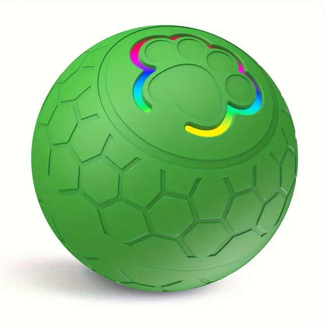 Interactive Rechargeable Pet Toy Ball Bite Resistant Automatic Smart Bouncing Balls