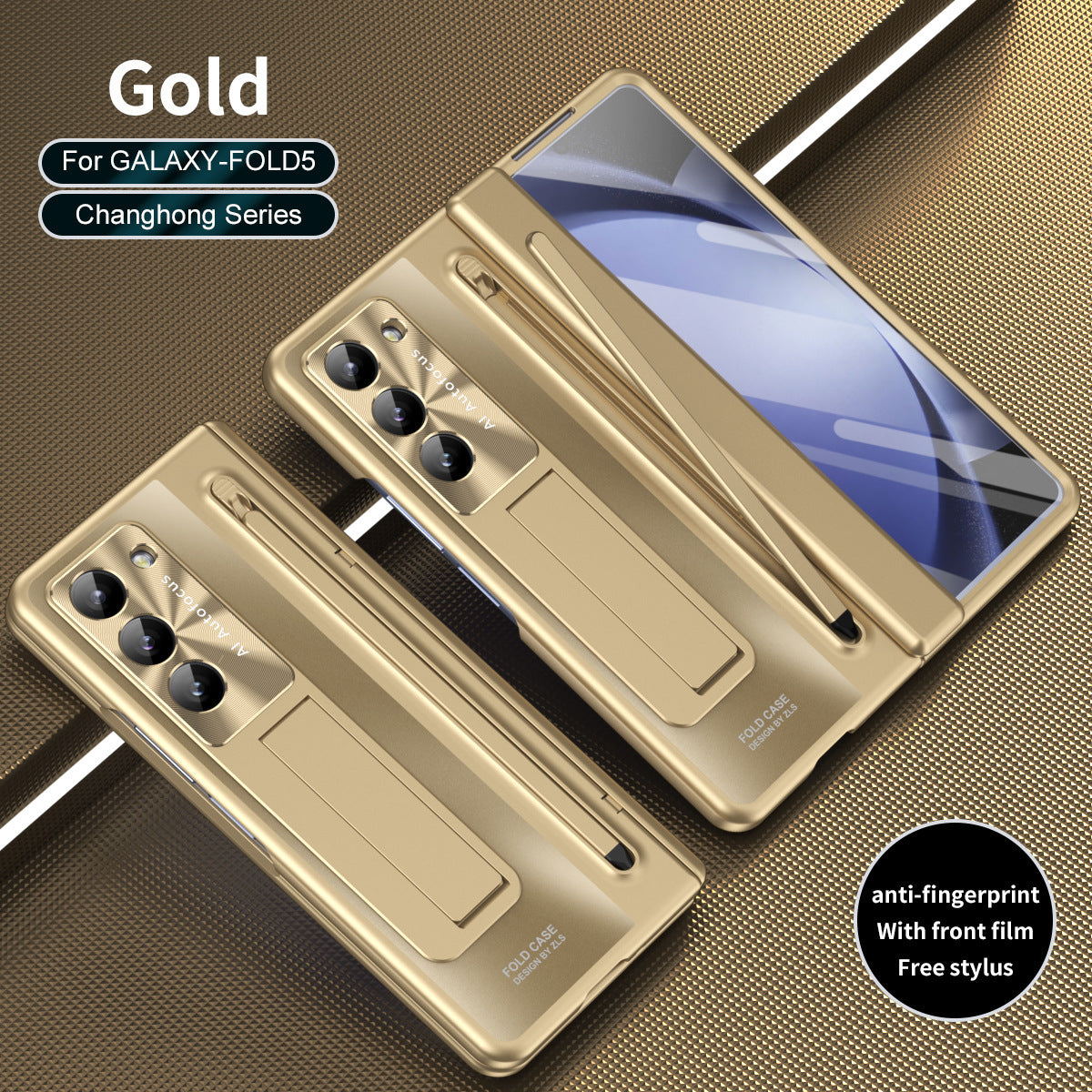 Full Cover Case - Anti-Fingerprint, Drop-Proof Design For Samsung Galaxy Z Fold 6 & 5