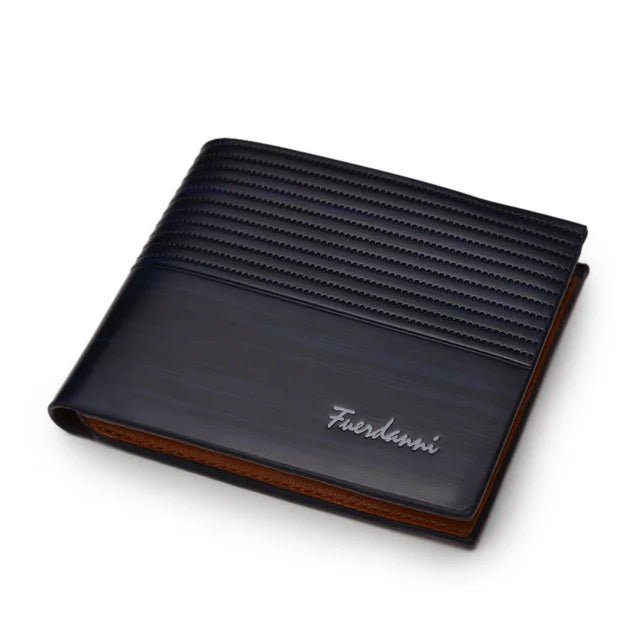 Slim Mens Leather Wallet RFID Blocking Card Holder Money Clip Secure Organizer
