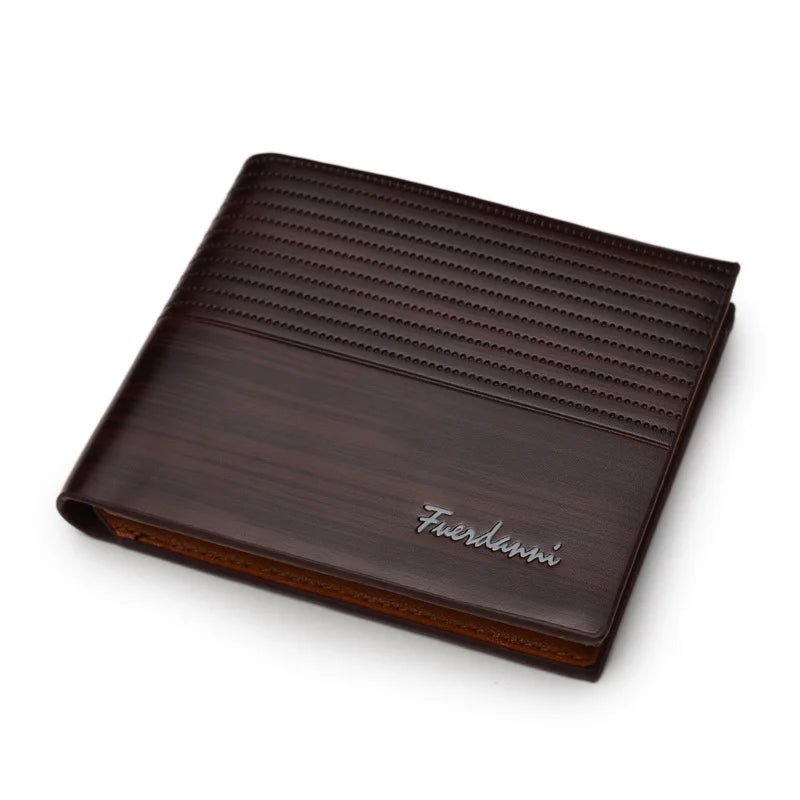 Slim Mens Leather Wallet RFID Blocking Card Holder Money Clip Secure Organizer