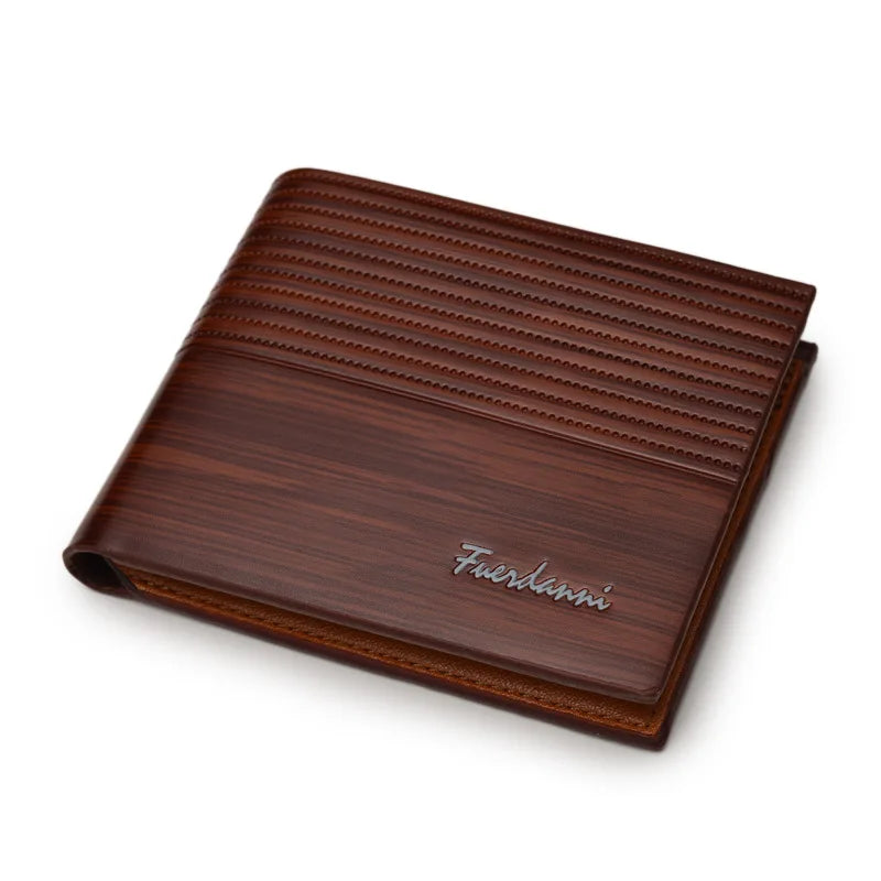Slim Mens Leather Wallet RFID Blocking Card Holder Money Clip Secure Organizer