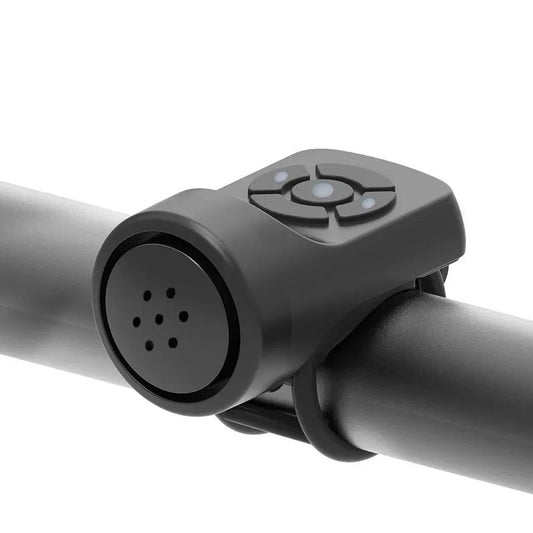 Electric Bicycle Bell USB Rechargeable 120dB Waterproof Mountain Bike Safety Horn