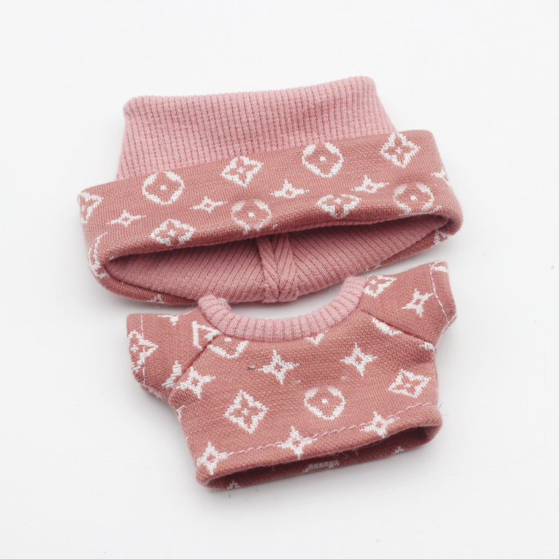 Cotton Knit Outfits For 17cm Labubu Doll Dolls 1st 2nd Gen Doll Accessories