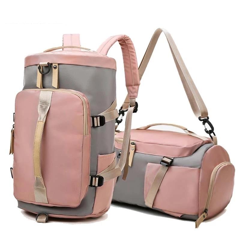 Women's Gym Bag & Travel Backpack - Multi-Function Sports & Fitness Bag