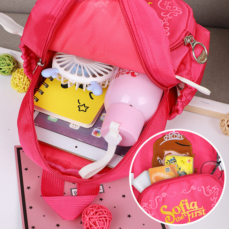 Princess School Backpack Lightweight Durable Kindergarten Rucksack Adjustable Straps