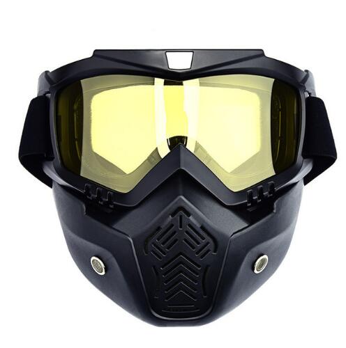 Men Ski Snowboard UV Defence Goggles Anti Fog Enhanced Vision Motorcycle Glasses