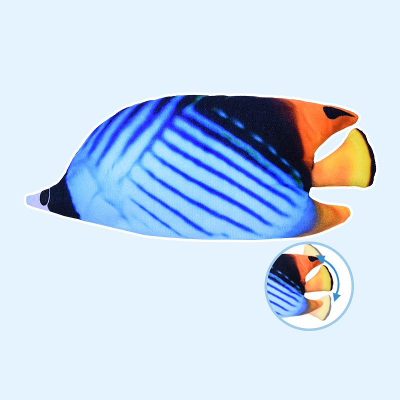 Electric Jumping Fish Cat Toy Simulating Real Movement Light Sound Toys Cats
