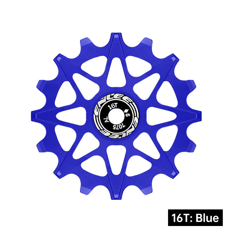 MTB Road Bike Rear Derailleur Jockey Wheel Ceramic Bearings Aluminium 10T-16T