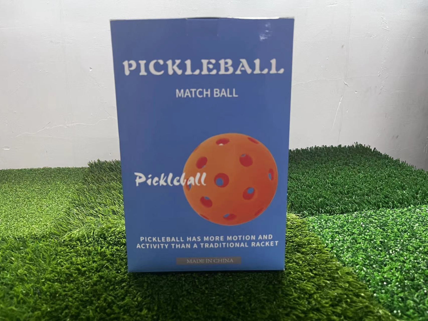 4 / 6 Pack USAPA Approved 74mm 40 Hole Outdoor Pickleball Balls for Hard Floor