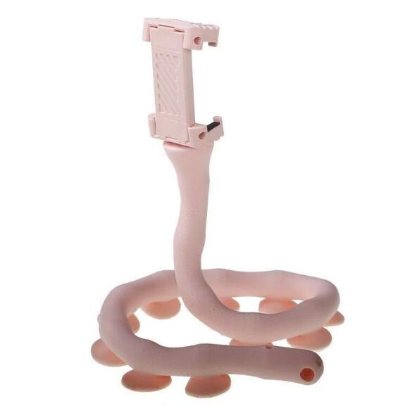 Caterpillar Suction Cup Smartphone Holder Adjustable Surface Mount Secure Grip