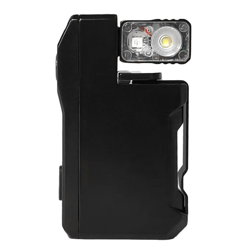 EDC Pocket Torch 400 Lumens Dual White RGB Lighting USB-C Efficient Rechargeable