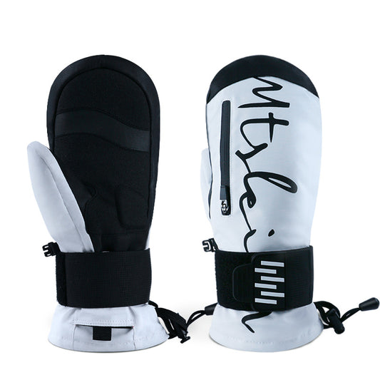 Touch Screen Ski Gloves Men Women Wrist Support Shock Absorption Cold Weather