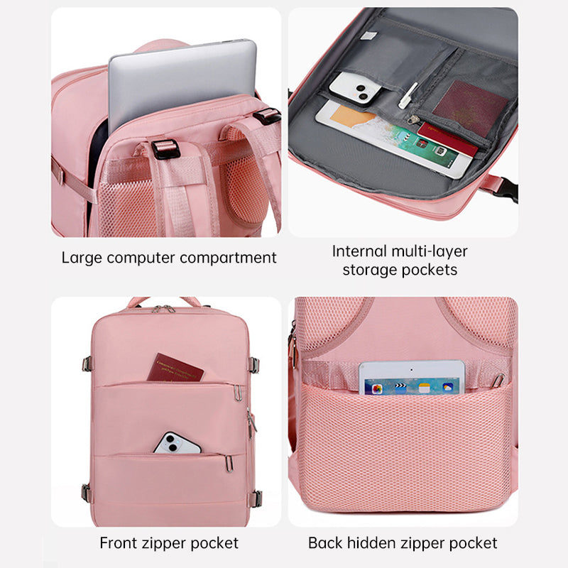 Women's Foldable Waterproof Backpack 20L Lightweight for Outdoor Hiking Travel
