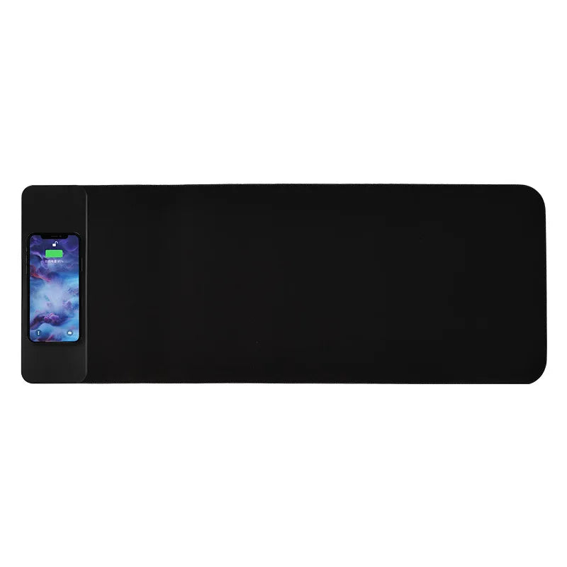 Wireless Charging Mouse Pad 15w Extra Large Rubber Surface 800mm 300mm 4mm Coil