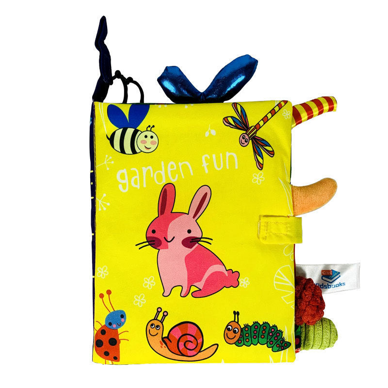 Soft Baby Books Developmental Learning Toys Educational Sensory Washable Cloth