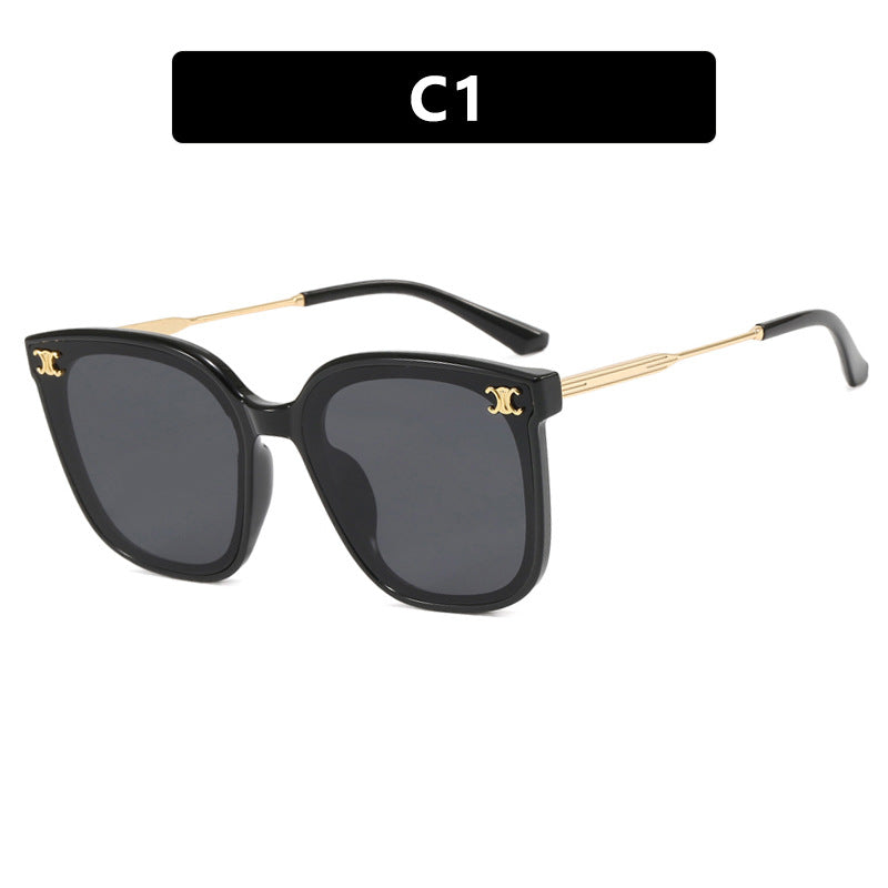 Women's Square Frame Sunglasses UV Protection Stylish Durable Outdoor Eyewear