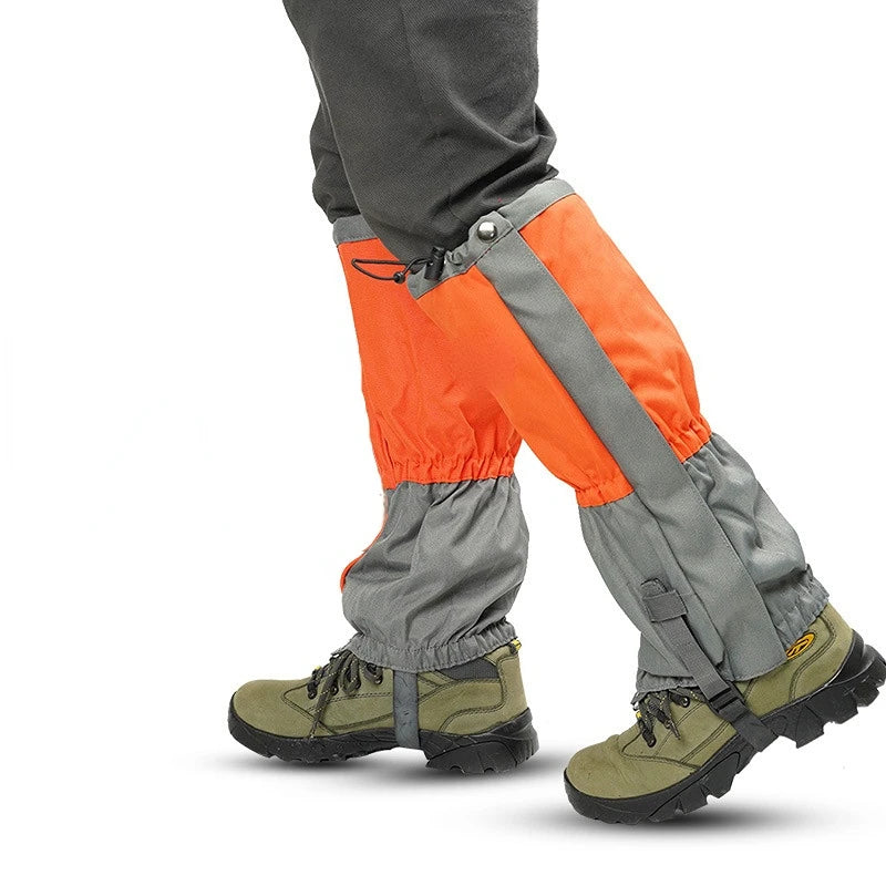 Waterproof Snowshoe Leg Gaiters Adjustable Outdoor Hiking Protection Unisex Gear