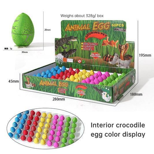 Dinosaur Egg Hatchable Toy Water Expansion Simulation Learning Gift for Children