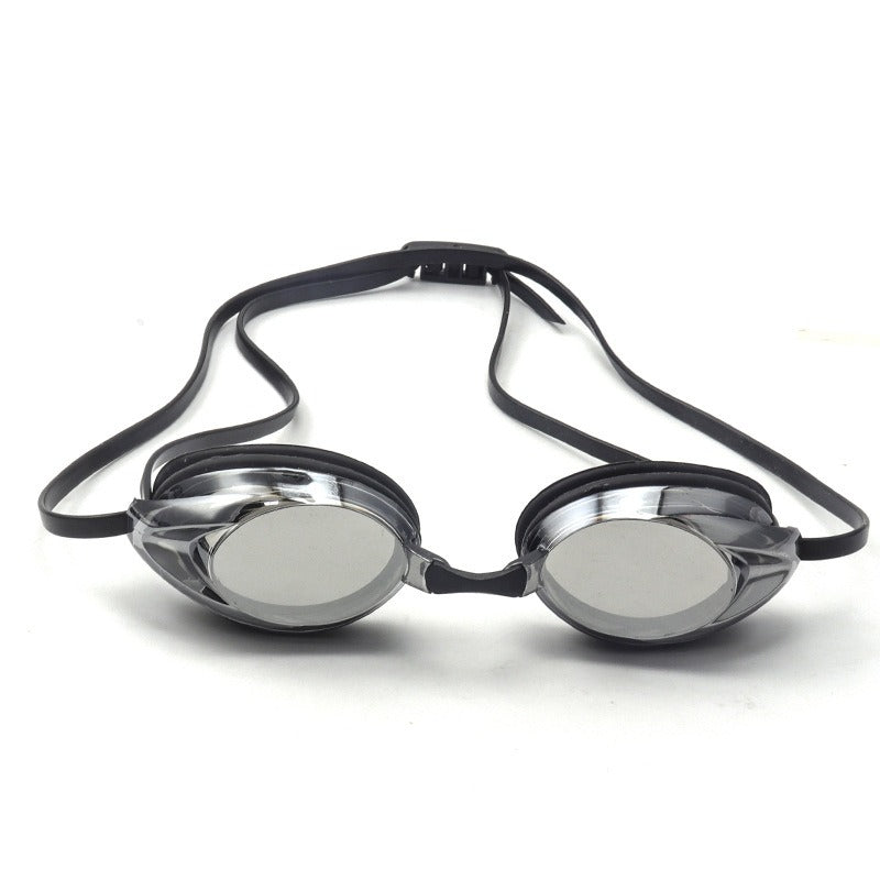 Adult Racing Swim Goggles High-Definition UV Protection Anti-Fog Adjustable Fit