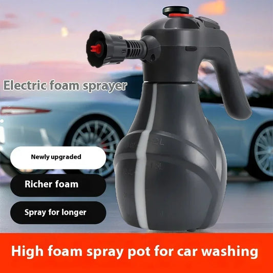 Upgraded 2L Professional Electric Handheld Car Foam Sprayer Washing Detailing