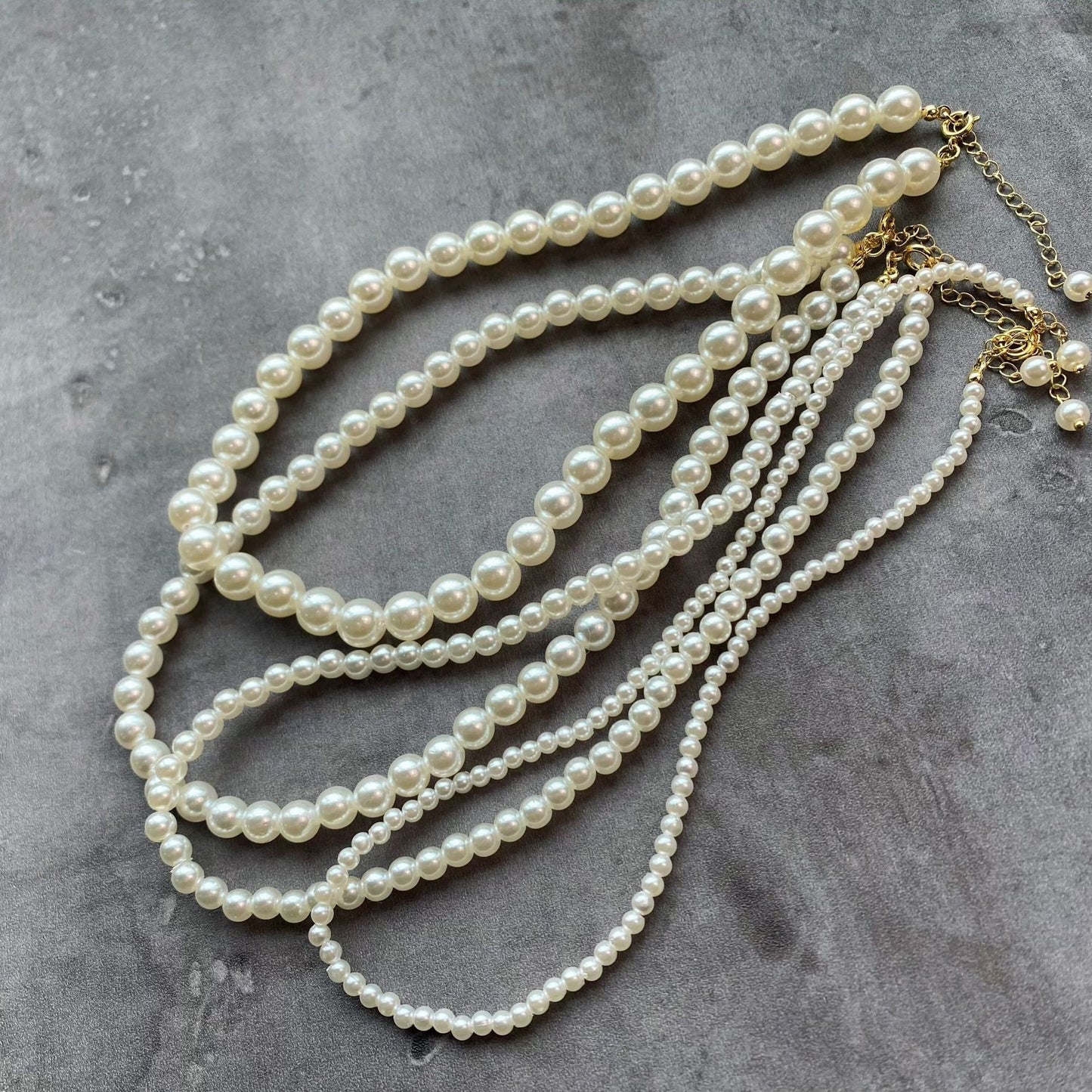 Minimalist Collarbone Pearl necklace Beaded Fashion Jewellery