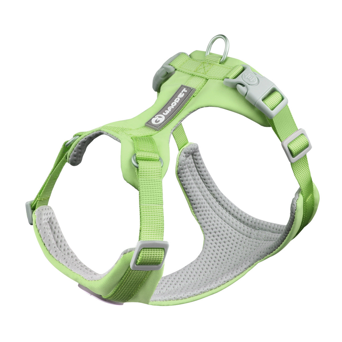 Lightweight Breathable Dog Harness Leash Set Adjustable Vest Reflective Design