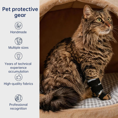 Dog Front Leg Brace Carpal Hyperextension Splint Support Strong Velcro Fastening