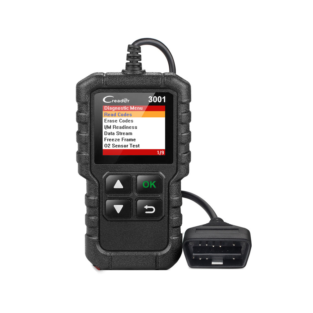 OBD2 Creader 3001 Vehicle Diagnostic Scanner Engine Fault Code Detection Tool