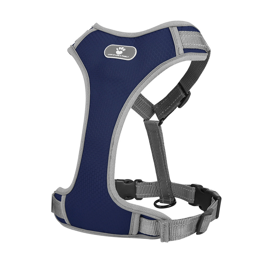 Reflective Dog Harness Adjustable Breathable Lightweight Pet Vest S-XL Non Pull