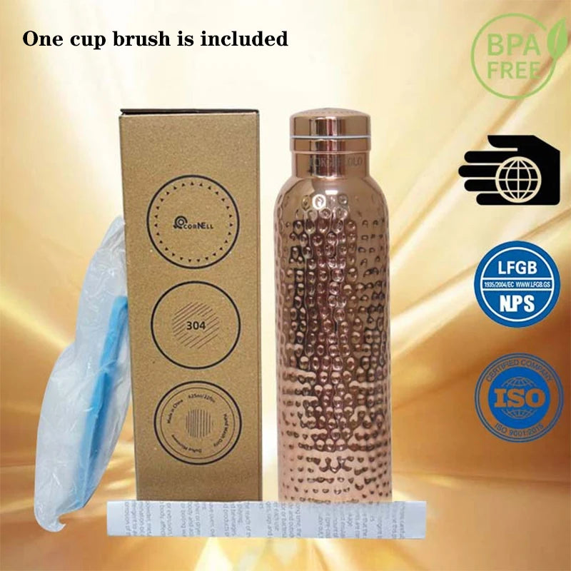 620ml Stainless Steel Vacuum Flask Double Wall Keeps Drinks Hot or Cold 24 Hours