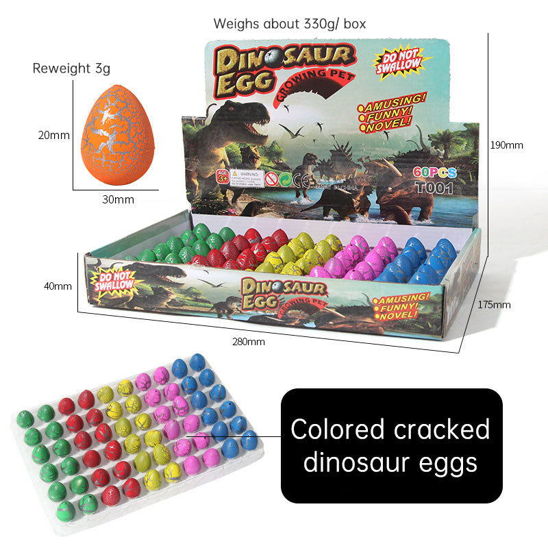 Dinosaur Egg Hatchable Toy Water Expansion Simulation Learning Gift for Children