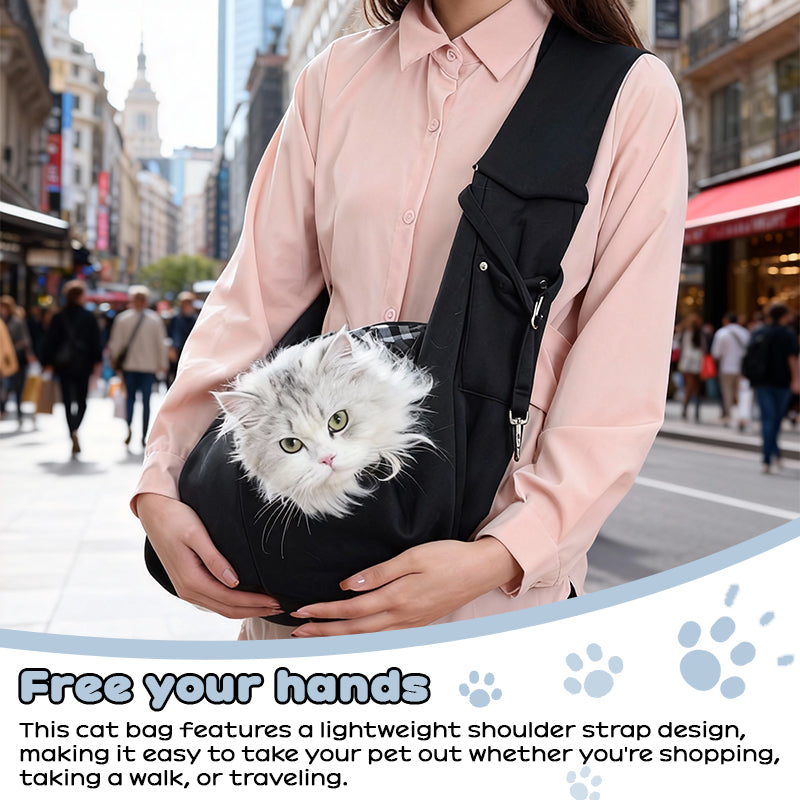 Lightweight Shoulder Pet Carrier Small Dogs Cats Travel Hiking 7.5kg Capacity