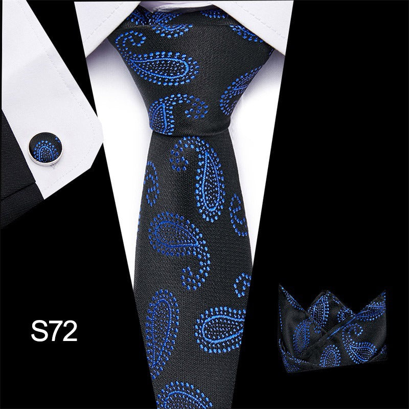 Men's 3pc Tie Set Suit Accessory 53 Options Elegant Designs Smart Business