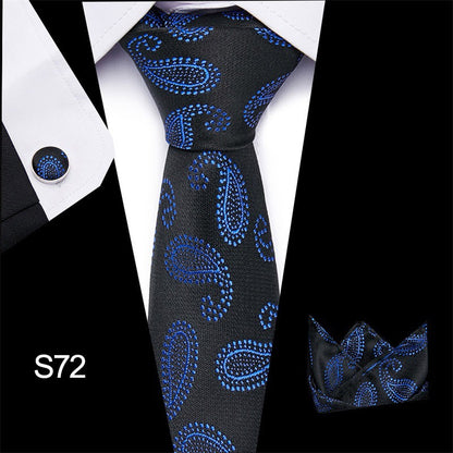 Men's 3pc Tie Set Suit Accessory 53 Options Elegant Designs Smart Business