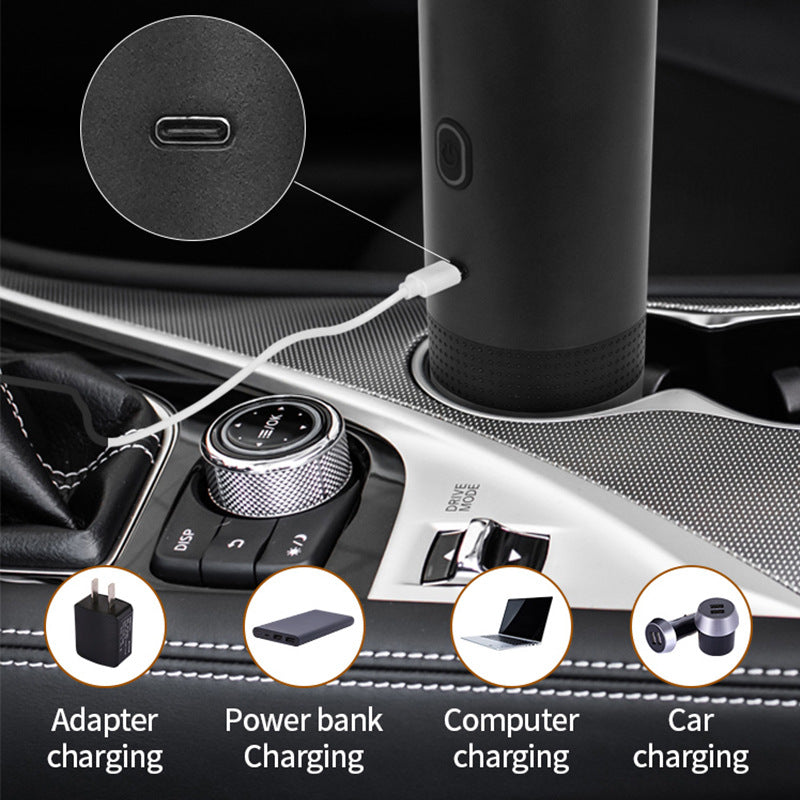 2025 Smart Portable Coffee Maker 3-in-1 Quick Heat Ground Capsule Compatibility