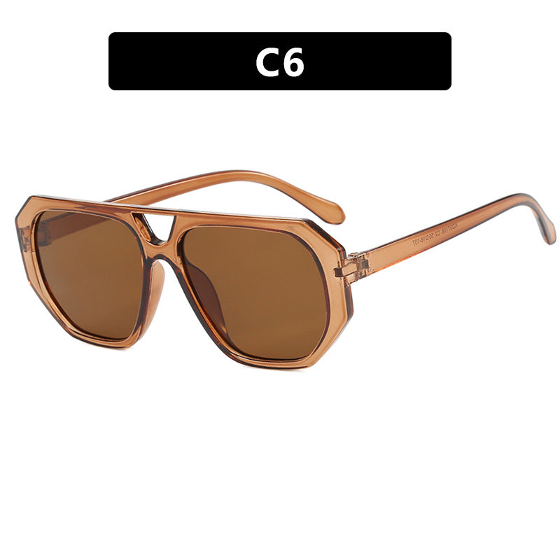 Instagram Trend Sunglasses Hip Hop Street Photography UV400 Lens Fashion Accessory