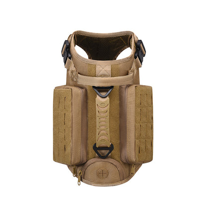 Outdoor Tactical Dog Harness Clothing New Storage Waterproof Training Vest Dogs