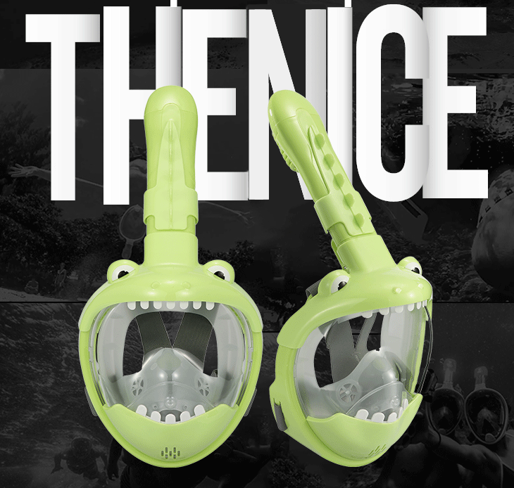 Youth Snorkel Essentials Silicone Dive Mask Goggles Water Sport Kit Ages 4-11