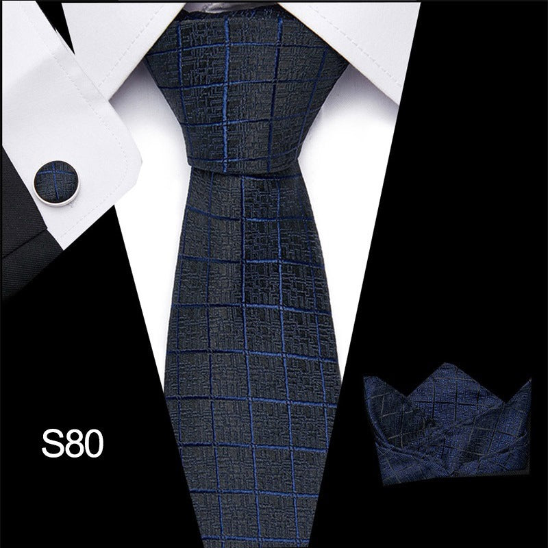 Men's 3pc Tie Set Suit Accessory 53 Options Elegant Designs Smart Business