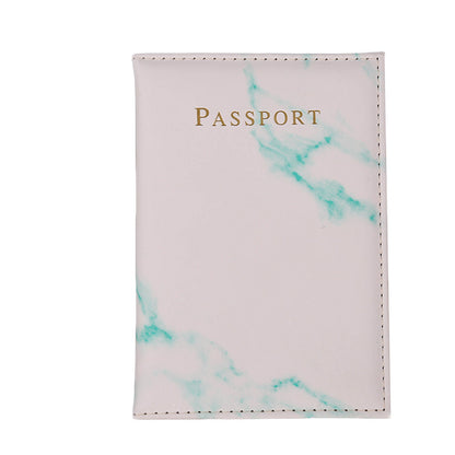 Passport Holder Secure Travel Wallet RFID Blocking Leather Document Organizer