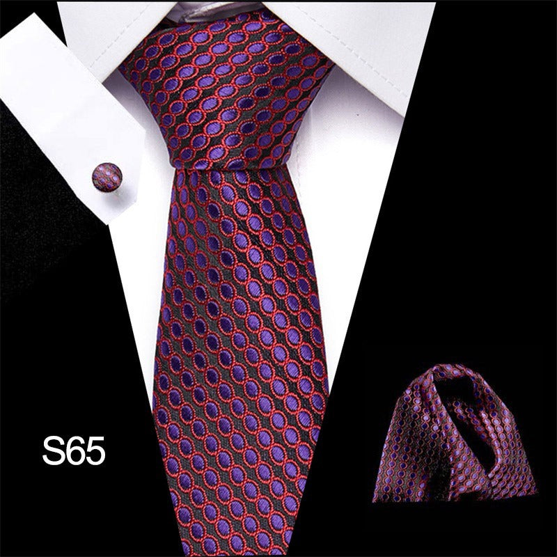 Men's 3pc Tie Set Suit Accessory 53 Options Elegant Designs Smart Business
