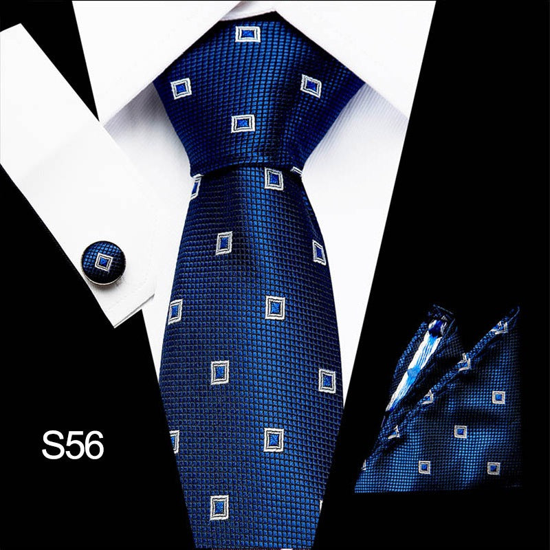 Men's 3pc Tie Set Suit Accessory 53 Options Elegant Designs Smart Business