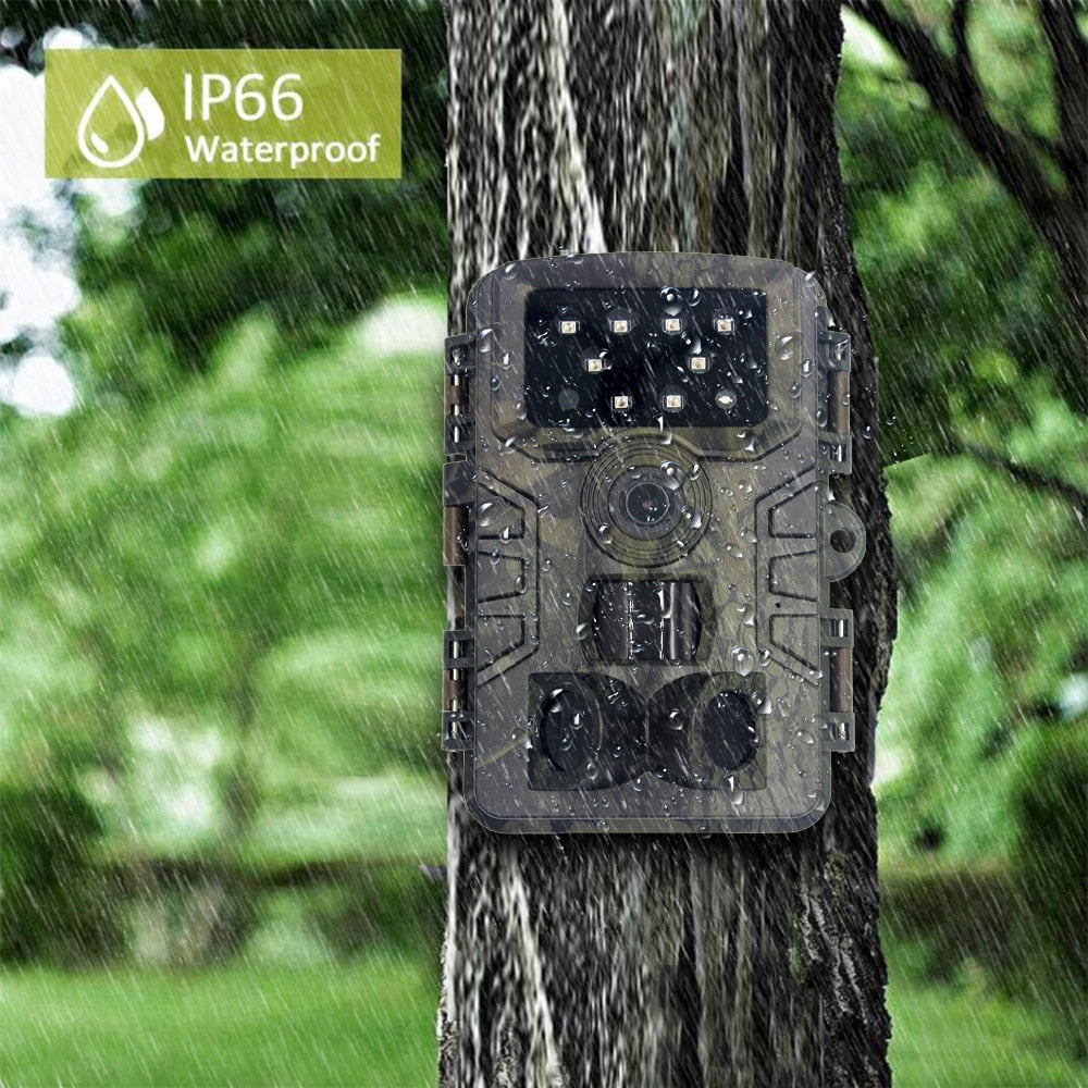 Trail Camera 20MP 1080P PIR Motion Detection Waterproof Night Vision Wildlife