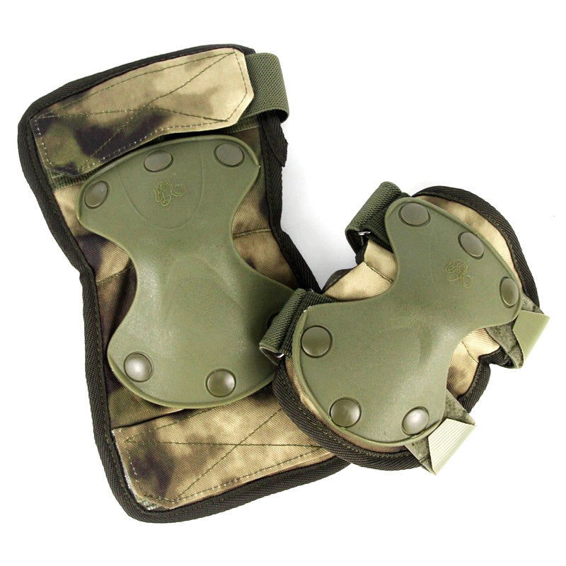 Military Grade Tactical Protector Knee Pad Elbow Pad Set Cycling Hiking Skating