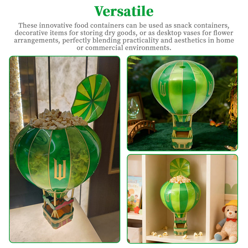 Hot Air Balloon Popcorn Casket Distinctive Home Storage Decorative Organizer
