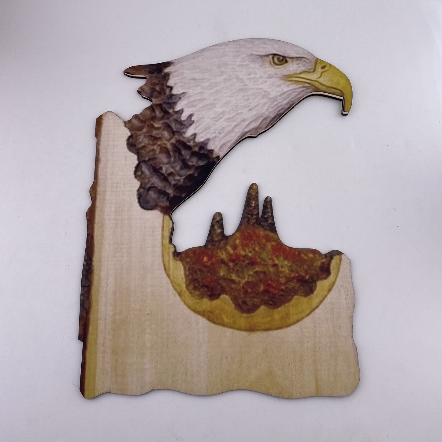 Animal Carving Wall Sculpture Handcrafted Artistic Home Decoration 38cm x 26cm
