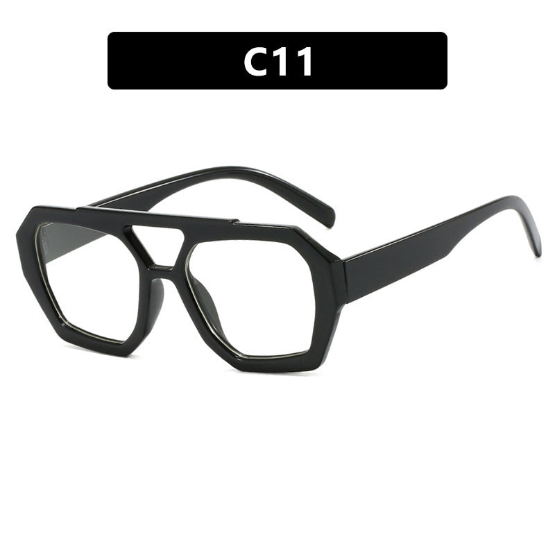 Women's Double Beam Women Sunglasses Fashion Eyewear UV Protection Stylish